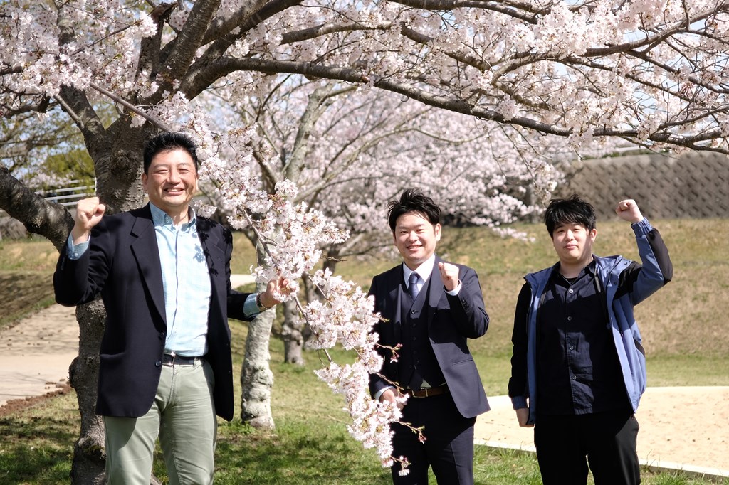 3研究室合同でお花見をしました