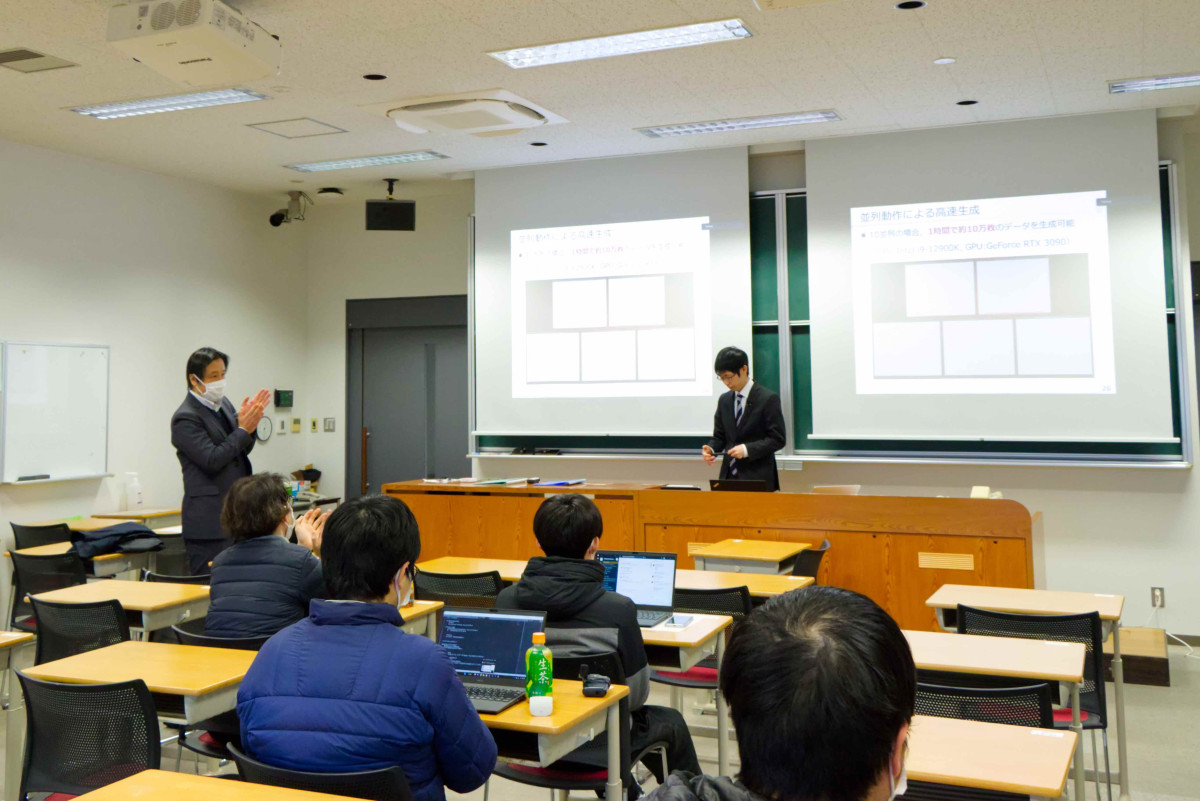博士学位論文公聴会がありました