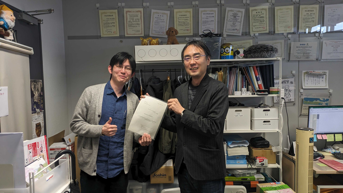 田向研初期メンバーの堀研究員が異動になりました